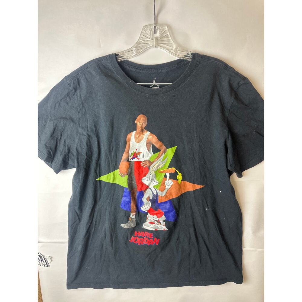 Vintage Air Jordan Space Jam Hare Jordan T Shirt Large